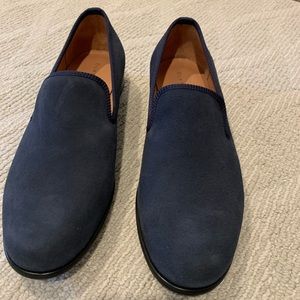 Duke & Dexter Blue Suede slip ons. Men’s size 9